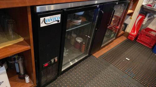 Avantco Two Door Refrigerator