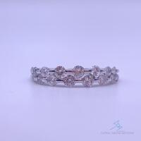 14kt White Gold Diamond Band Ring