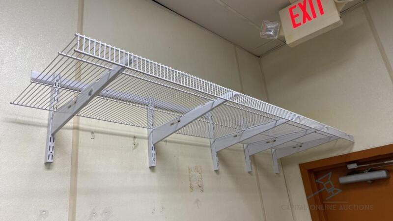 Mounted Metal Shelving