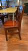 Solid Wood Dining Chairs (4) - 2