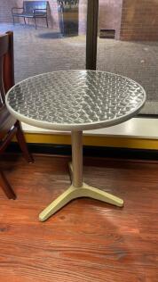 Metallic Circular Table (2)