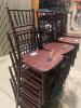 (40) WOODEN MAHOGANY CHIAVARI CHAIRS - 3