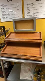 Wooden Display Shelf