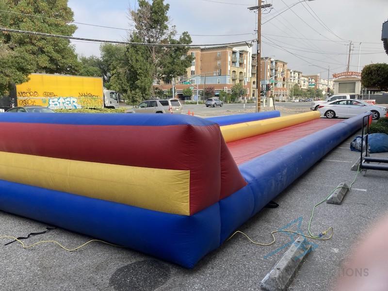 Zorb Track Drag Race