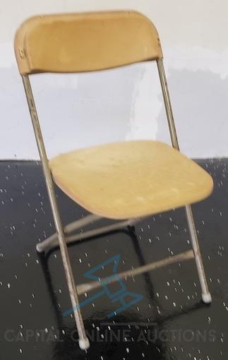 (50) Gold Folding Chairs