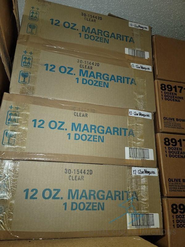 12 oz Margarita Glasses