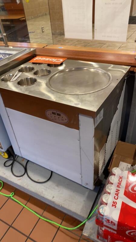 Rolled Ice Cream Machine