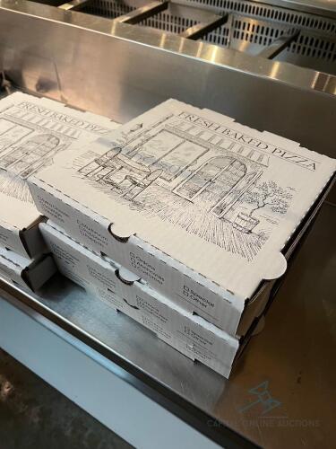 Lot of Pizza Boxes