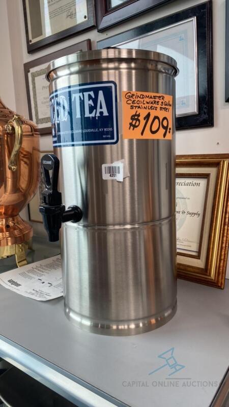 (5) Grindmaster-UNIC-Crathco Tea / Coffee Dispenser (New/Floor Model)