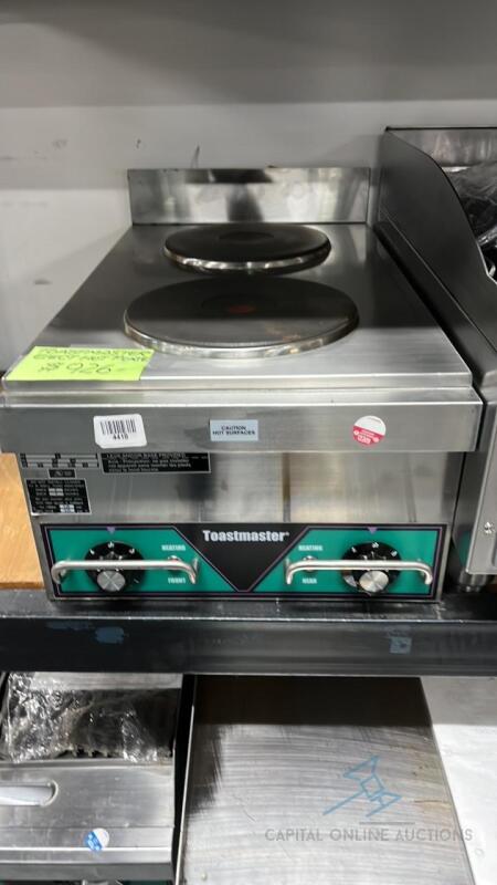 Toastmaster Hotplate, Countertop, Electric (New/Floor Model)