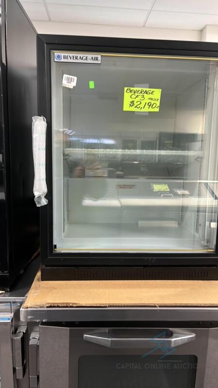Beverage Air Refrigerator, Undercounter, Reach-In (New/Floor Model)