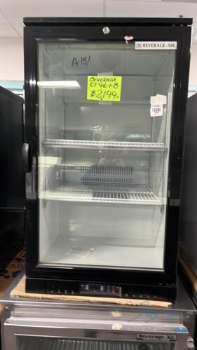 Beverage Air Refrigerator, Undercounter, Reach-In (New/Floor Model)