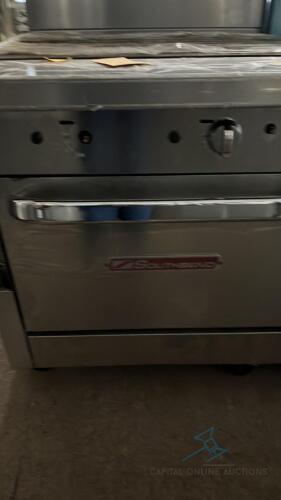 Southbend HD Range, 32", 2 Hot Tops (New/Floor Model)