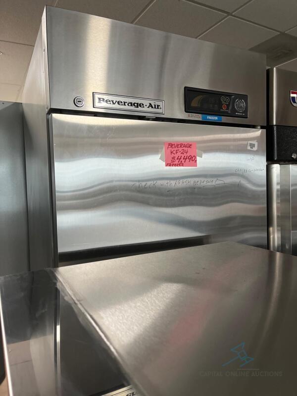 Beverage Air Freezer, Reach-In (New/Floor Model)