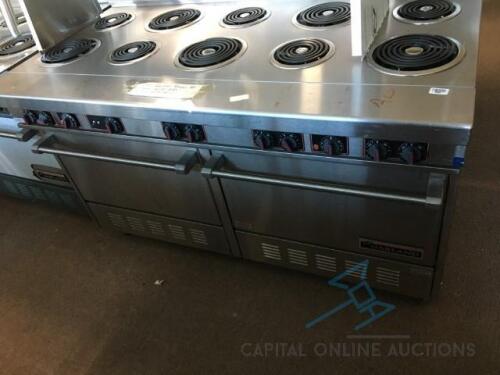 (4) Garland US Range Range, 48", 8 Open Burners (New/Floor Model)