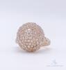 Incredible 6.00 Carat Diamond Designer Ring in 18kt Rose Gold