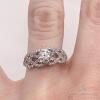 14kt White Gold Diamond Engagement Ring - 5