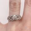 14kt White Gold Diamond Engagement Ring - 6