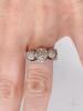 14kt White Gold Diamond Wedding Ring Set - 3