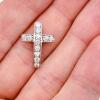 14kt Gold & Diamond Cross Pendant - 2