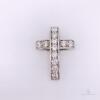 14kt Gold & Diamond Cross Pendant - 3