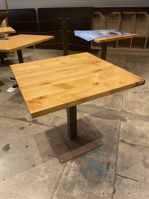 (6) Square Dining Tables