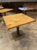 (6) Square Dining Tables