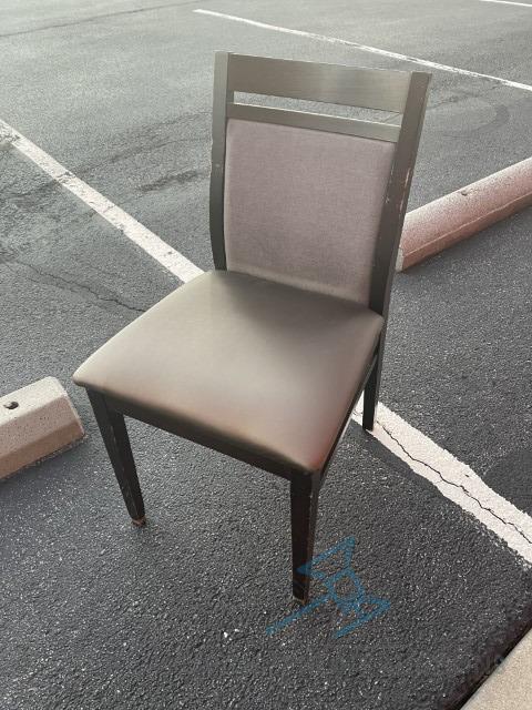 (10) Beige Brown Dining Chairs