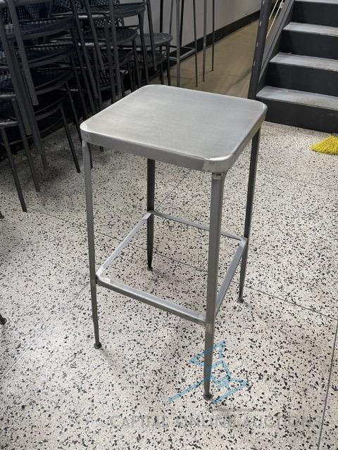 (8) Metal High Top Stools