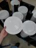 (200) Small & (300) Large White Plates with Rolling Dish Racks - 2