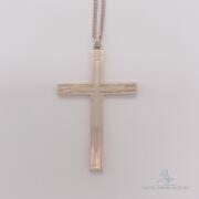 14kt Yellow Gold Cross Pendant Necklace