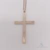 14kt Yellow Gold Cross Pendant Necklace