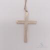 14kt Yellow Gold Cross Pendant Necklace - 5