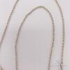 14kt Yellow Gold Rollo Chain Rope Necklace - 3