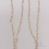 Beautiful 14kt Yellow Gold Twisted Chain Necklace - 2