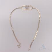 14kt Yellow Gold "P" Bracelet