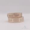 Matching Set of 2x 14kt Solid Yellow Gold Band Rings - 4