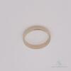 10kt Yellow Gold Wedding Band Ring- Size 7.5 - 2