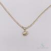 14kt Solid Yellow Gold Pendant and Chain Necklace