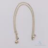 14kt Solid Yellow Gold Pendant and Chain Necklace - 2