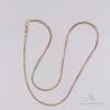 Stunning 14kt Tri- Colored Herringbone Chain Necklace