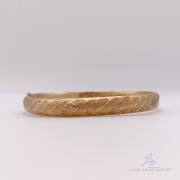 14kt Yellow Gold Bangle Bracelet