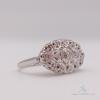 Beautiful 14kt White Gold & Diamond Ring - 4