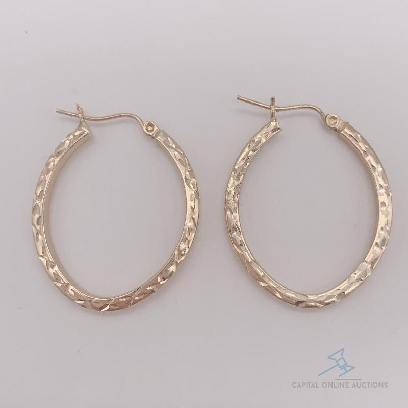 14kt Yellow Gold Earrings