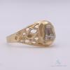 14kt Solid Yellow Gold "A" Ring - 3