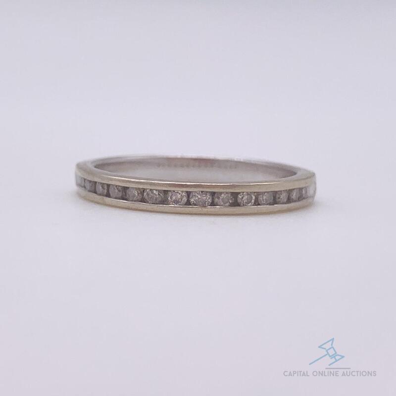 10kt Gold Diamond Band Ring