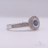 14kt Gold, Blue Sapphire, & Diamond Ring - 3