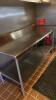 Stainless Steel Prep Table With Undershelf - 2