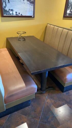 (3) Booth Tables