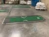 (9) Mini Golf Holes- Includes Accessories & Storage Cart - 9